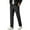 p-Black771, variant on Hifoo Men Winter Casual Sweatpants With Thick Warm Thermal Insulation For Cold Weather Outdoor Athletic Jogging Comfort Trousers Holiday Solid Color Slacks