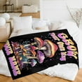 thumbnail image 4 of Cute Mushroom Blanket Gift for Pets Kids - Personalized Mushroom Throws for Girls Women Mushroom Lovers - 80x60 Inch Colorful Warm Throw Blankets with Mushroom for Sofa Couch Bed, 4 of 10