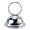 A Silver, variant on KGJQ Table Number Holder, Metal Place Card Holder, Foodservice Split-Ring Style Menu Stand for Photos, Memo, Notes, Restaurant, Wedding, Banquet, Birthday
