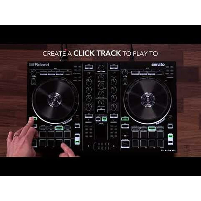 Roland DJ Controller, BLACK, Two-Channel, Four-Deck with Roland DJ Controller, BLACK, Two-Channel, Four-Deck with