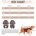 thumbnail image 4 of SCENEREAL Pijamas para perros pequeños, medianos y grandes, suéter para perros de Acción de Gracias, ropa suave y cálida para perros de otoño, trajes de mono para cachorros para perros de invierno y N, 4 of 4