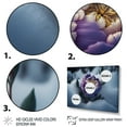 thumbnail image 3 of Designart A Blooming Puple Peony Flower In Winter IV Canvas Wall Art, 3 of 5