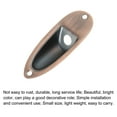 thumbnail image 4 of Guitar Input Jack Socket Plate Output Loaded Jack Copper for Electric Guitar Replacement Part 3pcs, 4 of 5
