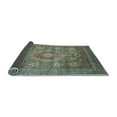 thumbnail image 2 of Ahgly Company Indoor Square Abstract Light Blue Modern Area Rugs, 4' Square, 2 of 4