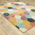 thumbnail image 3 of Avalon Home Xola Geometric Casual Area Rug, Multi-color, 3 of 4