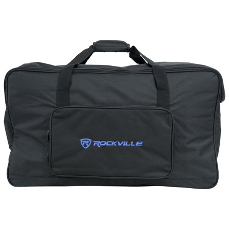 Rockville TB12 v2 Padded Speaker Bag Carry Case For 12" DJ PA Speakers Stand