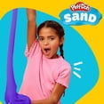 thumbnail image 2 of Arena moldeable Hasbro Play Doh Cubo de Slimysand  680 g Masa Verde Azulada y Morada, 2 of 4