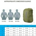 thumbnail image 5 of GOGHOST 2 Pack Waterproof Rain Cover for Backpack, Backpack Rain Cover with Reflective Strip，Rucksack Rain Cover for Bicycling/Hiking, 5 of 7