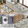 thumbnail image 6 of Pioneer Flower Floral Print Pattern Kitchen Rug Mat,Kitchen Runner Rugs Non Skid Washable,Decorative Kitchen Floor Mats for Kitchen,Sink,Laundry,17"x47.2", 6 of 7