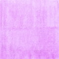 thumbnail image 1 of Ahgly Company Indoor Square Solid Purple Modern Area Rugs, 4' Square, 1 of 4