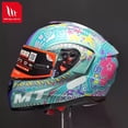 thumbnail image 4 of NEW Cascos De Carreras Profesionales MT ATOM SV, Cascos Modulares De Cara Completa Aprobados Por ECE DOT, Originales, Invierno, 4 of 5