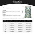 thumbnail image 5 of Zufioo Boho Dreamcatcher 1 Print Women's Vest, Sleeveless Quick-drying Sports T-shirt, Suitable for Yoga, Running, Fitness-Medium, 5 of 7