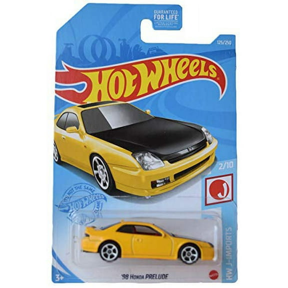 Hot Wheels '98 Honda Prelude (Yellow) 2021 HW J-Imports