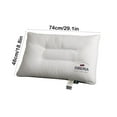 thumbnail image 3 of Cervical Protection Pillow,Household Pillow,Hotel Pillow,Non-collapsing Pillow,Non-deformed Pillow,Polyester Pillow,Soft Pillow,Breathable Pillow,Comfortable Pillow Holiday Gifts, 3 of 4