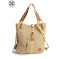 thumbnail image 2 of Luxtrada Women's Fashion Casual Canvas Bag Tote Cross Body Shoudler Bags Handbags Satchel Purse, 2 of 11