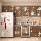 thumbnail image 5 of Wosthever Pegatina de pared de huevo con huella de conejito de Pascua, decoración de vacaciones de feliz Pascua, pegatina de cristal, pegatina de suelo Almacenamiento y organización del hogar Wosthever HA022904-00, 5 of 6