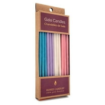 Honey Candles 235750 Gala Beeswax Pastel Candles 12 (6") candles
