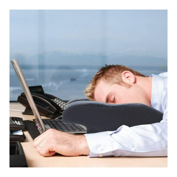 EZSLEEP Face Down Cradle Speaker Pillow, Micro Minky Navy