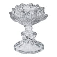 thumbnail image 3 of Candelabro de loto, candelabro elegante de cristal con soporte para velas de aceite, candelabro para mesa de escritorio, hogar, sala de estar 97 x 11 cm, 3 of 9