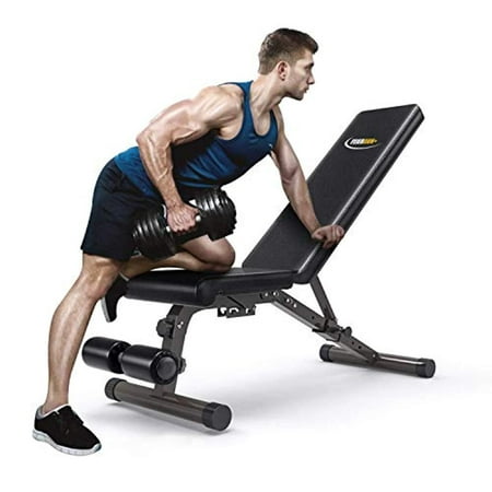 FEIERDUN Adjustable Weight Bench-Incline & Decline to Make A Full Body Workout Foldable
