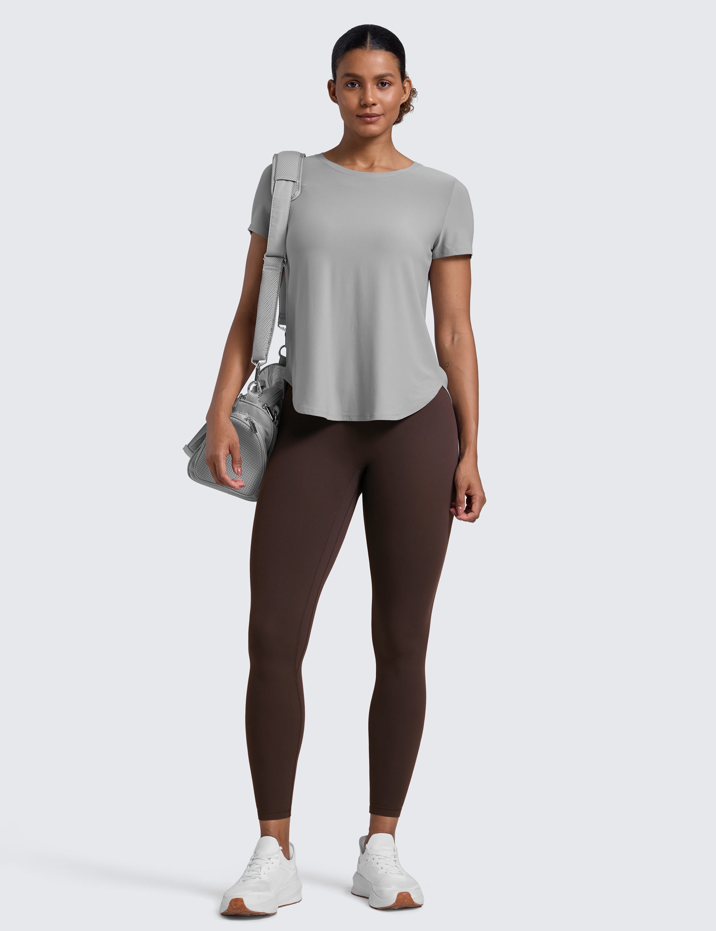 CRZ YOGA Secretsculpt Butterlift Leggings 25 Inches High Waisted No Front Seam Yoga Pants