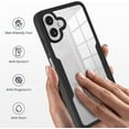 thumbnail image 5 of 360°All-Inclusive Case for Samsung Galaxy A06, [Built in Screen Protector] Dual Layer Full Body Shockproof Dustproof Clear Phone Case for Samsung Galaxy A06 QB-Pink, 5 of 8