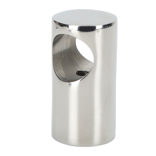 Oubit Railing Stanchion,7/8in Marine Railing Bracket Through Hole Railing Bracket Marine Railing Bracket Striking Appearance