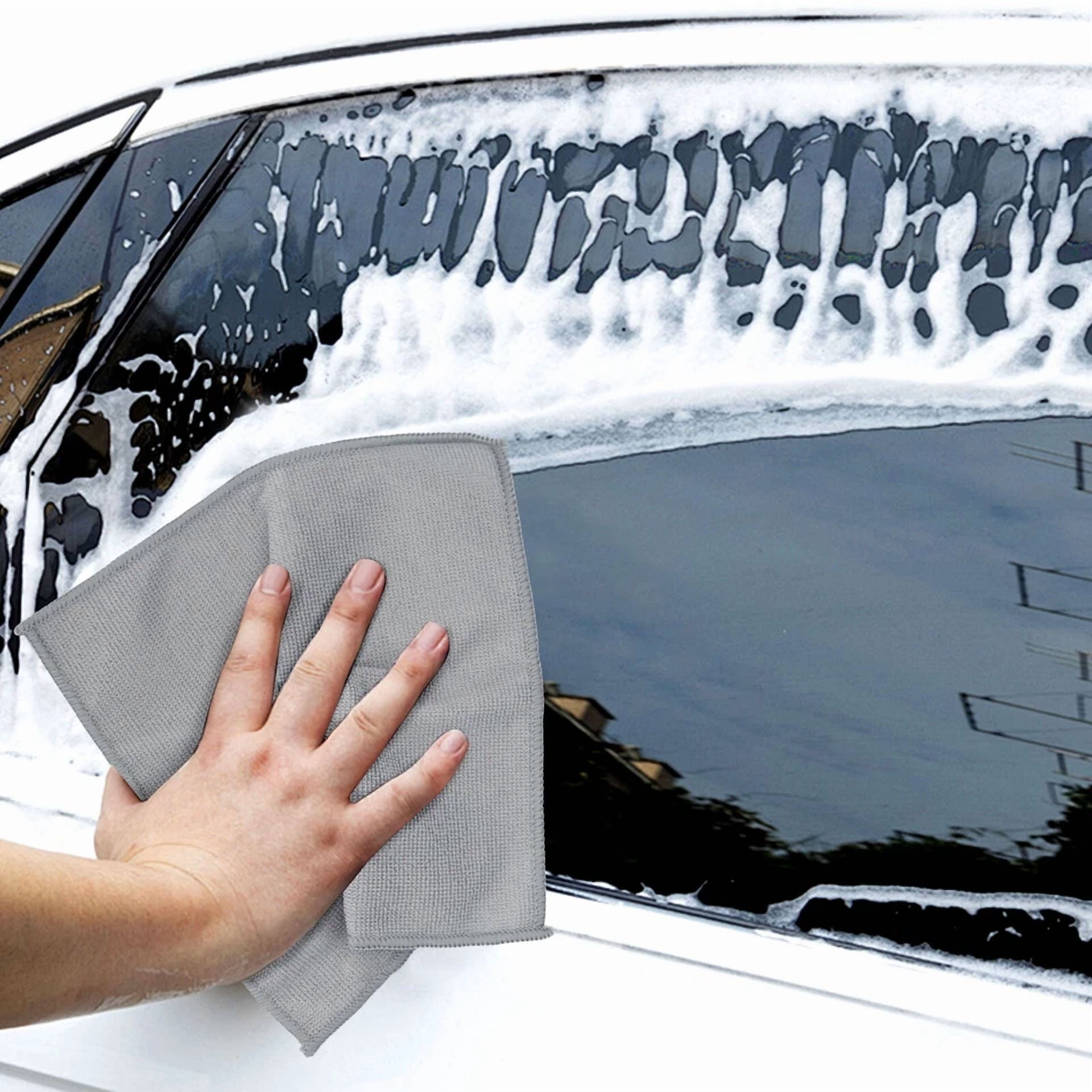 KLYNE - 24Pcs Microfiber Cleaning Cloths No-Scratch Rag Car Polishing & Detailing Towel