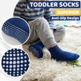 thumbnail image 2 of ELUTONG Non Slip Toddler Socks with Grip 12 Pairs Baby Boys Ankle Socks for Kids Children 6 Months-7 Years Old, 2 of 7