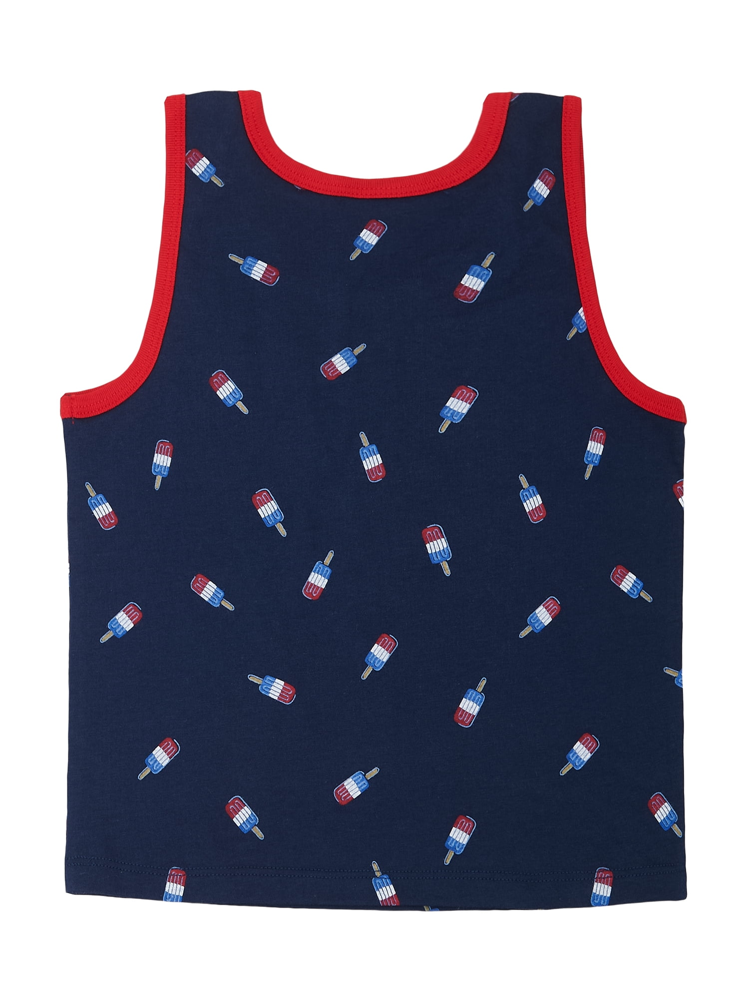 Way to Celebrate Toddler Boy Patriotic Americana Americana Tank, Sizes 12M-5T