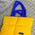 thumbnail image 2 of Bolso cuadrado de otoño para mujer, Bolso hinchado de invierno de gran capacidad, Bolso de viaje diario para mujer, 2 of 7