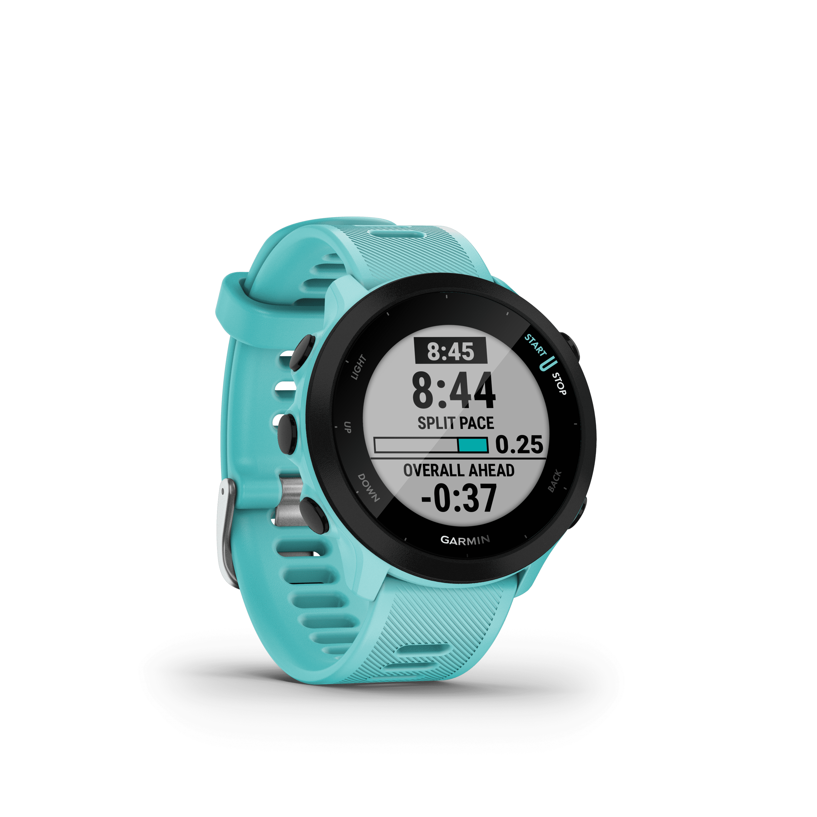 Garmin Forerunner 55 GPS Running Watch with Daily Suggested Workouts with  Wearable4U Bundle 
