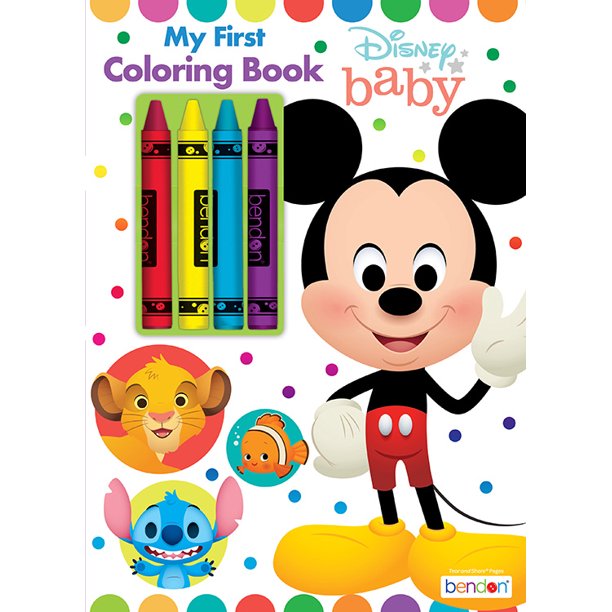 Download DISNEY BABY MY FIRST COLORING & ACTIVITY BOOK WITH CRAYONS - Walmart.com - Walmart.com