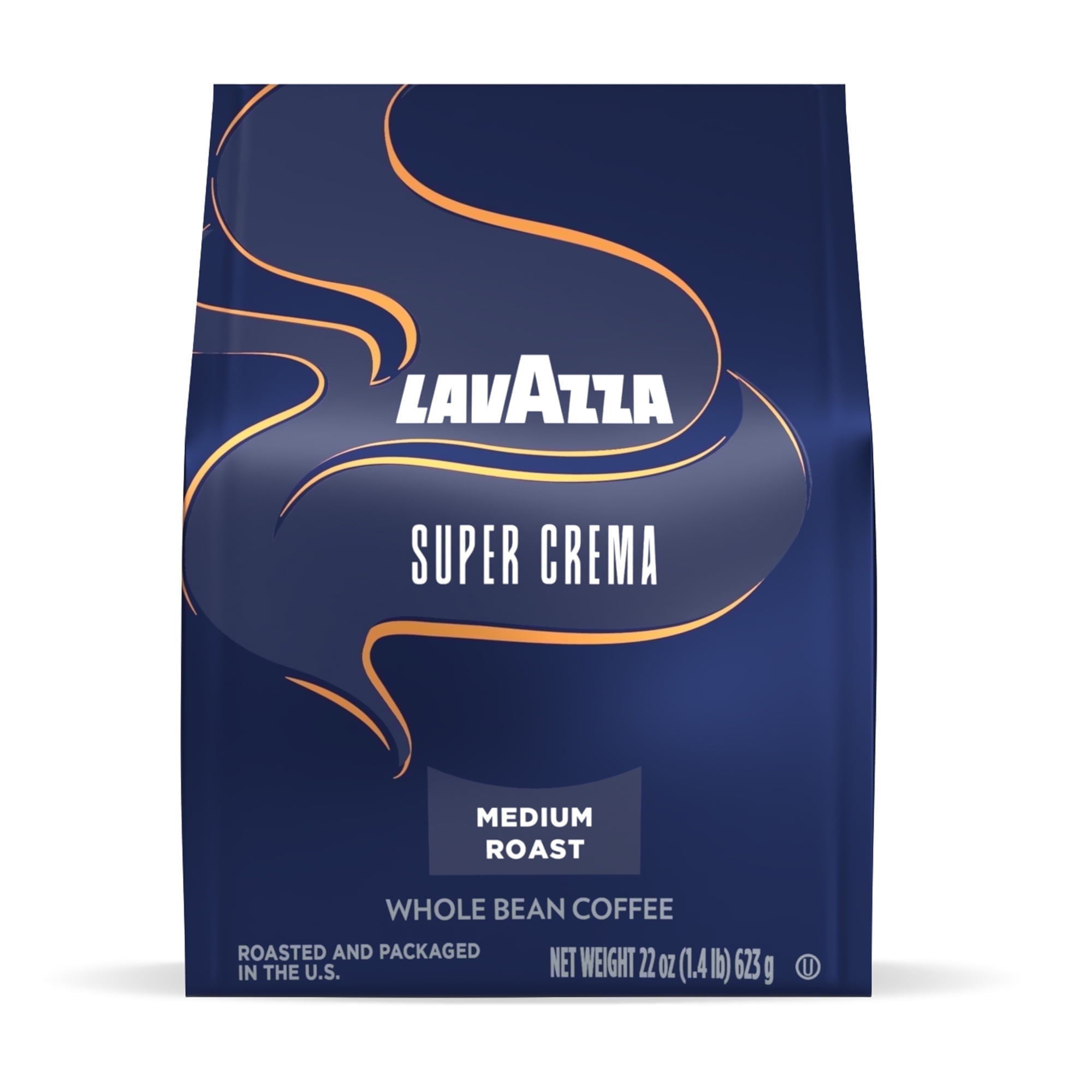 Lavazza Espresso Whole Bean Coffee, Medium Roast, 100% Arabica