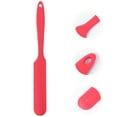 thumbnail image 5 of Troglfold Silicone Spatula Silicone Jar Spatula Scraper, Heat Resistant Non-Rubber Cooking Mixing (Red),9.65"X1.02"X0.79", 5 of 10