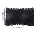 thumbnail image 2 of Sexy Women Lace Floral Design Bra Padded Bra Girl Strapless Bustier Bralette Lingerie, Black, 2 of 9