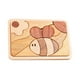 thumbnail image 2 of Rompecabezas de dibujos animados en 3D para niños, bloques de rompecabezas que desarrollan habilidades cognitivas y motoras. Abeja, 2 of 9
