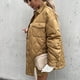 thumbnail image 3 of Chaquetas para mujer, ropa de invierno, abrigo de algodón de cuero con solapa cálida de talla grande, chaqueta con botones de manga larga Odeerbi  ODB-3, 3 of 7