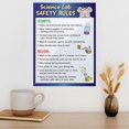 thumbnail image 2 of RAYZEL Science Lab Safety Rules Poster - Kids Science Posters for Middle School, High School - Chemistry, LaboraTory Classroom Decor Unframe: 20x24inch, 2 of 5
