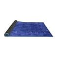 thumbnail image 2 of Ahgly Company Indoor Round Oriental Blue Industrial Area Rugs, 5' Round, 2 of 4