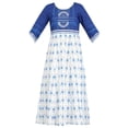 thumbnail image 6 of Disha Patani Collection Blue and White Round Neck Printed Kurta-Medium, 6 of 6