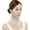 Beige, variant on Women Silk Mask Veil Summer Anti-Dust Face Mask Neck Gaiter Sun Proof Face Cover UV Protection