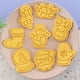thumbnail image 3 of Herramienta para hornear galletas de fondant tridimensional con temática navideña con juego de sellos de émbolo, pan de jengibre para niño/niña, muñeco de nieve, Papá Noel, árbol de Navidad, reno,, 3 of 8
