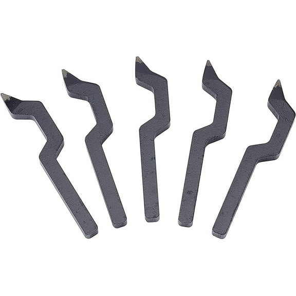 5pcs #45 Metal Punch Stamp 14k 18k 24k 925 S925 Curved Steel Punch Stamp Mold Ring Bracelet Jewelry Marking Tools