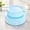 Light Blue, variant on 60PCS Clear Plastic Plates Set - Heavy Duty Disposable Party Plates with 30 10.25" Dinner Plates & 30 7.5" Salad Dessert Plates