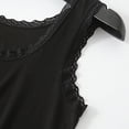 thumbnail image 5 of Aloohaidyvio Tank Tops for Women Basic Camisole Cotton Casual Lace Strap Undershirts Layer Top, 5 of 5