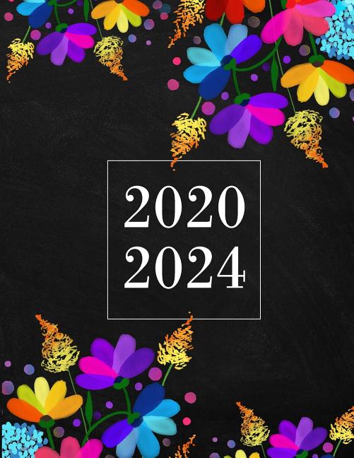 2020-2024: 5-year Planner 60-Monthly Calendar Schedule with