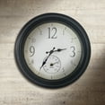 thumbnail image 2 of Taylor Precision Products 14-inch Decorative Clock with Thermometer, 2 of 4