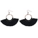 thumbnail image 1 of Sonducket 1 par de pendientes de borla bohemios llamativos, colgantes de oreja en forma de abanico, joyería exagerada hecha a mano, accesorio de Type3 NO3, 1 of 6