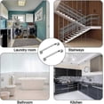 thumbnail image 5 of 2 Pack Shower Grab Rail,stainless Steel Bathroom Grab Bar, Grab Bars Elderly For Bathroom, 5 of 5